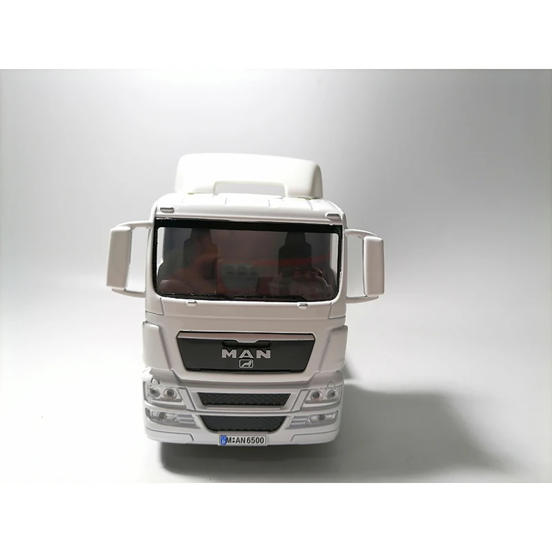 Diecast 1:32 MAN Alloy Truck Head Model Series Red White Yellow Adult Classic Collection Static Display Souvenir Boy Gift