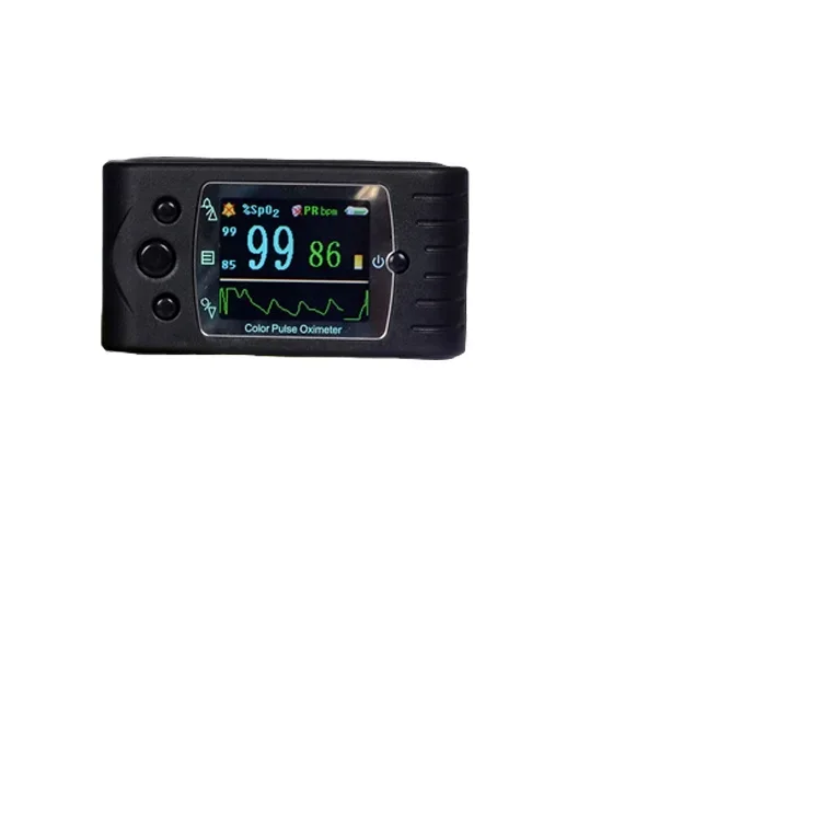 pulse oximeter CMS60C LED external vet probe data transmission in real-time finger pulse oximeter