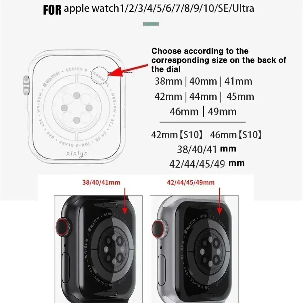 Трек-петля для Apple Watch Ultra 2 Band 49 мм 45 мм 44 мм 42 мм 46 мм 41 мм Нейлоновый браслет correa iWatch Series 10 9 8 7 6 5 SE Ремешок