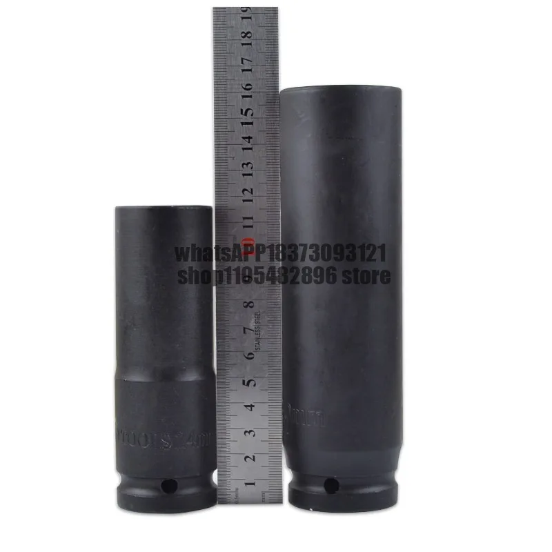 3/4 Medium Air Gun Extended Sleeve Head Heavy Duty Pneumatic Wrench Hexagon Medium Air Gun Deepened Sleeve 3234 36