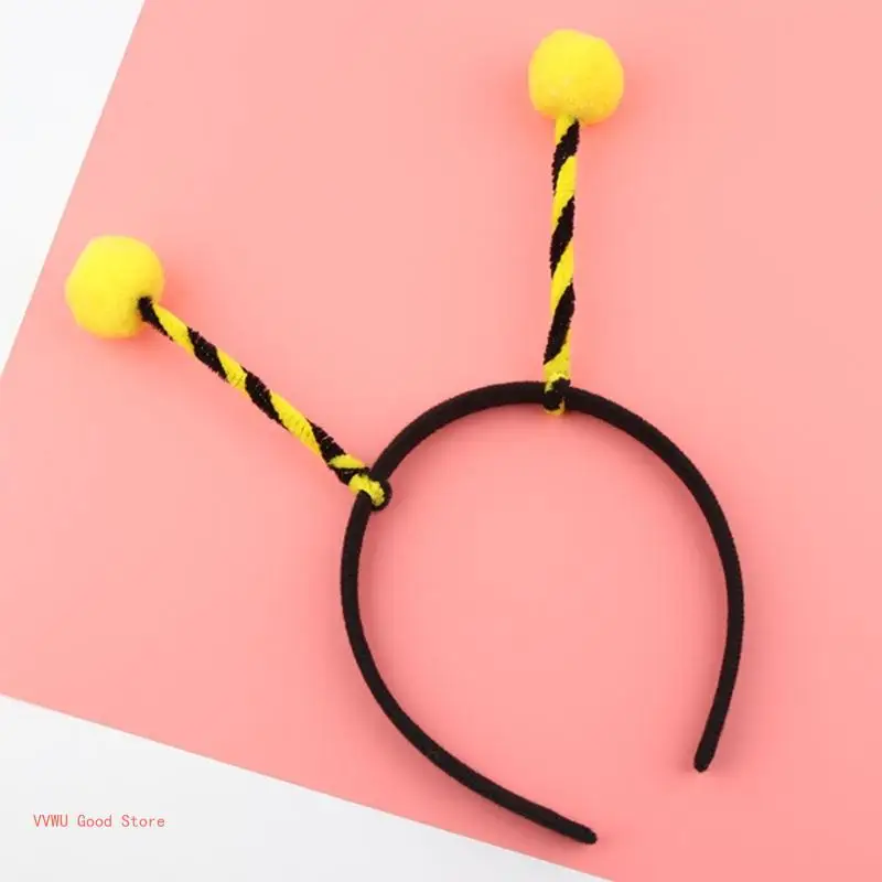 Halloween Headband Antenna Tentacle Hair Hoop Cosplay Costume Assesories