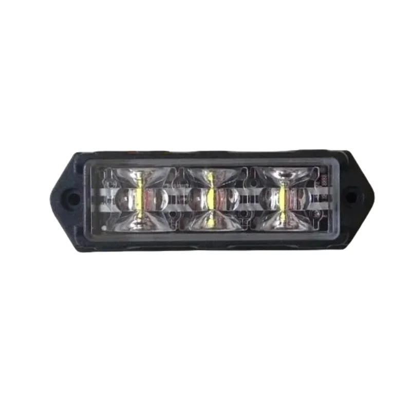 Bright 6Leds Car Strobe Warning Light,DC12V/24V 18W Led Grille flash light,Dual Color Emergenmcy Car Warning light,waterproof