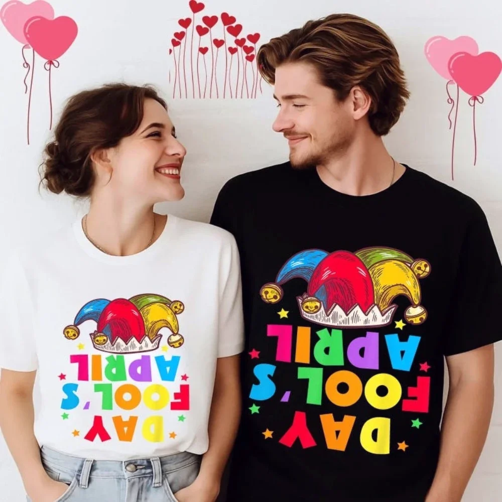 Camiseta divertida para el Día de los Inocentes, Kit de bromas, camiseta del 1 de abril, camiseta con diseño creativo, regalo único para amigos, hombres y mujeres, camisetas informales Y2k