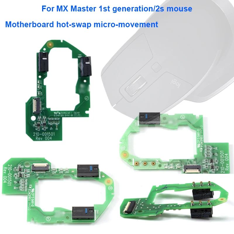 

Запасные части для совместимой мыши MX Master 1st Gen/2S с беспаечным возможностью горячей замены, аксессуары для материнской платы с микродвиганием