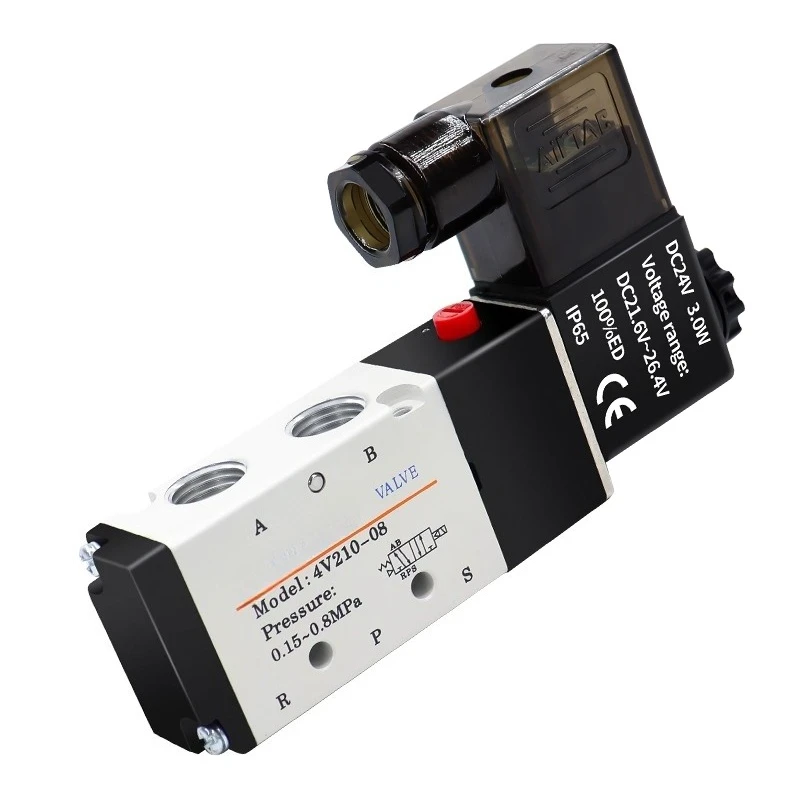 groupe-de-commande-directionnelle-pneumatique-d'electrovanne-4v210-110-310c-0824v