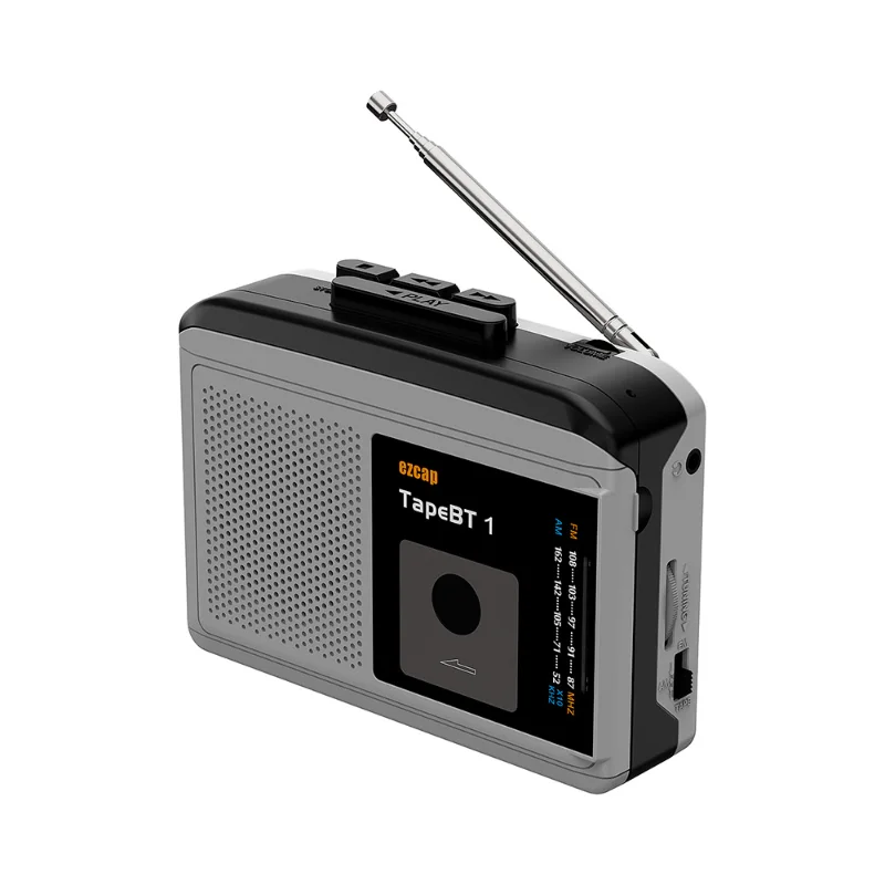 

EZCAP233 Portable Cassette Player with Speaker, Stereo, FM Radio, Tape Player