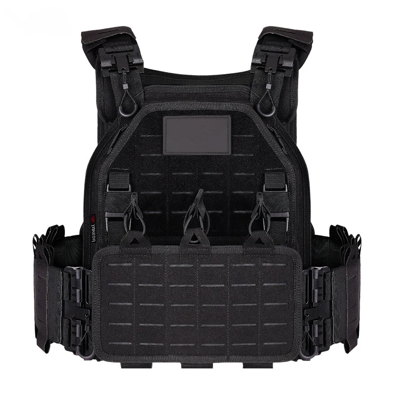 New Arrival Light Weight Quick Release Laser Cutting SWAT Combat 1000D Molle Chaleco Tactico Tactical Vest