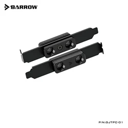Barrow Case PCI-E Through-Plate Baffle Module For Connecting External Water Cooling T Internal Pipelines Of The Host