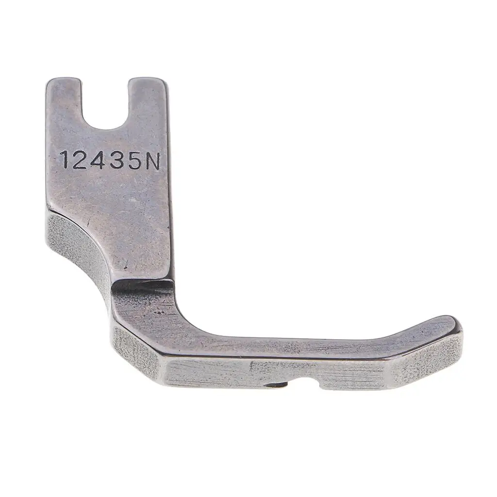 Steel Narrow Right Cording Zipper Foot Industrial Sewing Machine Feet Attachment for Sewing Materials and Kits