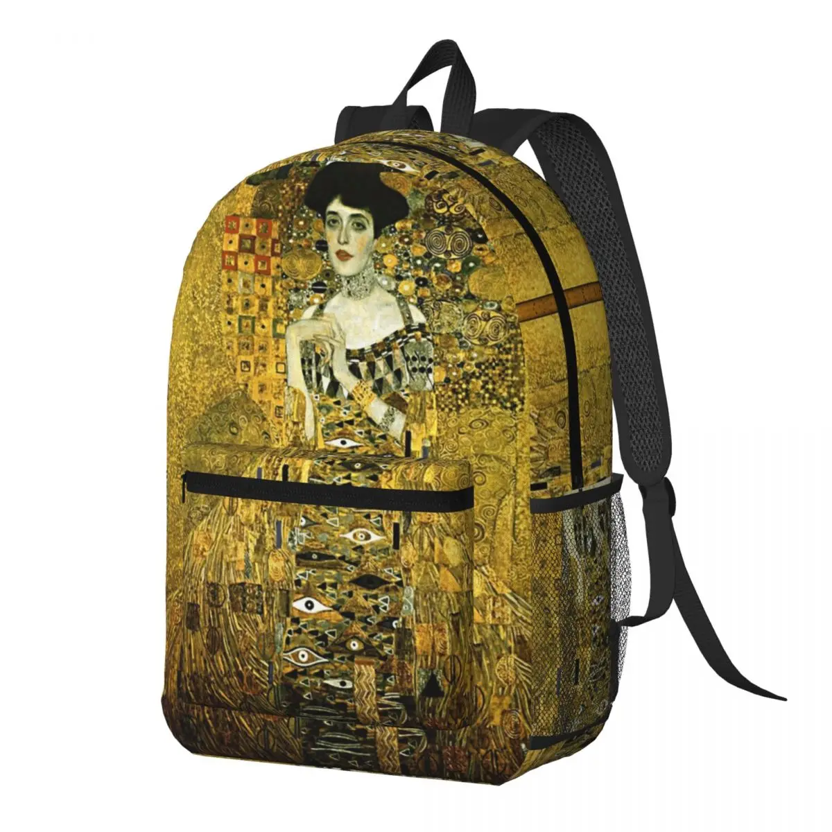 

Gustav Klimt Art Austrian Artist Backpack Daypack Large Capacity Boys Girls BookBag School Bag Shoulder Bags for Men Women