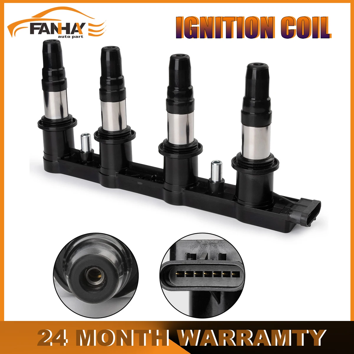 

UF620 25186687 Ignition Coil 96476979 96476983 55561655 for Chevrolet Cruze Sonic Aveo Aveo5 Pontiac G3 1.6 1.8 L4 For Astra