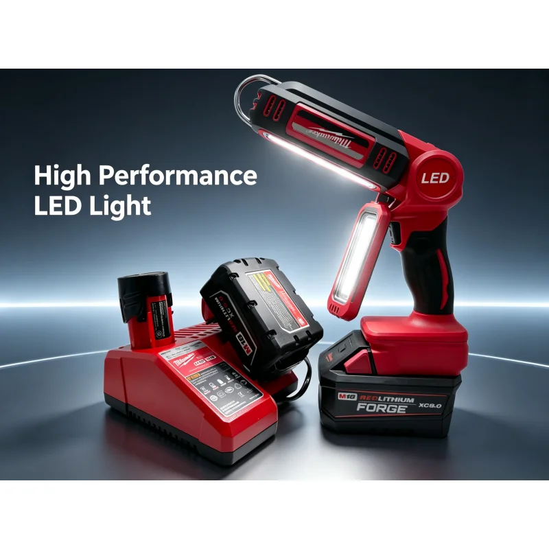 

Высокоемкостный аккумулятор 18V 6.0Ah FORGE, замена для серии Milwaukee M18, совместим с инструментами 48-11-1860, 2804-20, 2904-20