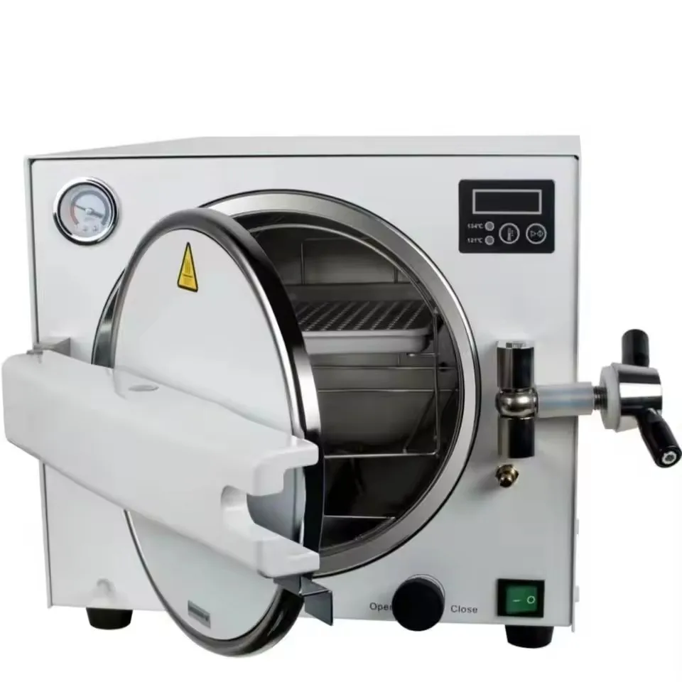 18L High Temperature Sterilization Equipment Medical Grade Steam Sterilizer Dental Lab Autoclave Sterilization