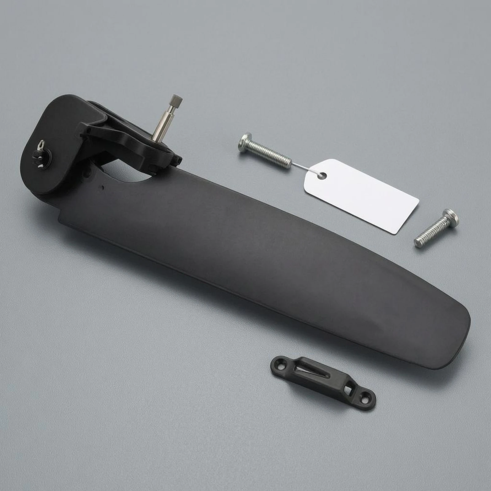 Foot-Pedal Rudder Metal Shaft Kayak Rudder Foot Pedal Matte Finish Steering Hardware Compact