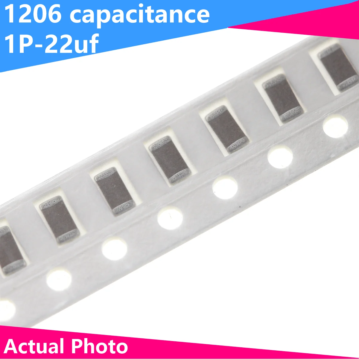 

50PCS 1206 SMD capacitor Ceramic capacitor 1uf 4.7uf 22uf 1nf 4.7nf 18nf 22nf 1P 4.7P 18P 22P