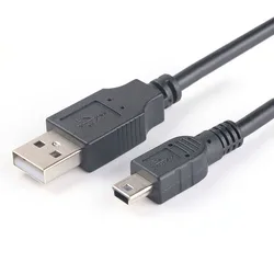 Mini USB Cable Short USB 2.0 to Mini-B 5-pin data charger cable for MP3 MP4 Player Digital Camera Mini USB 2.0 Cable