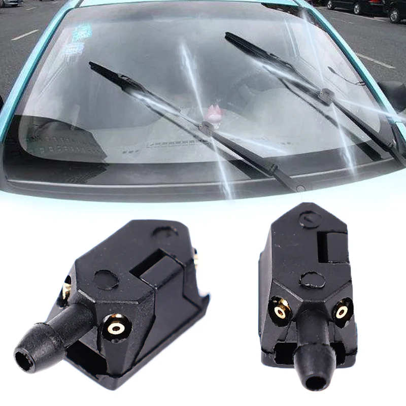 Car Windscreen Washer Wiper 4 Way Upgrade Water Spray Jets Nozzles Adjustable Universal Washer Nozzle Car Accessories