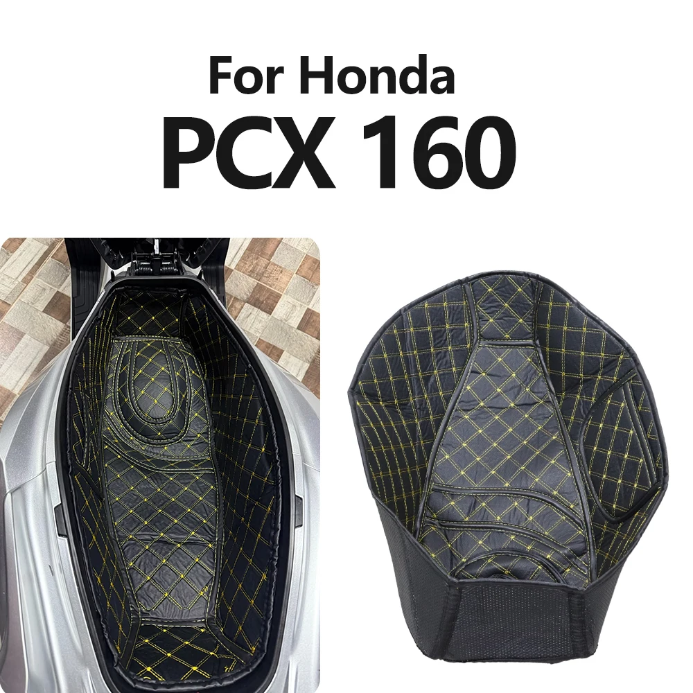 

Для HONDA PCX 160 PCX160 мотоцикла задний багажник внутренняя подушка сиденье ведро для хранения багажного ящика подкладка протектор