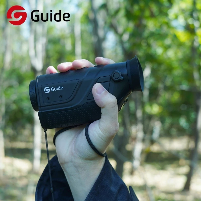 

Guide TD410 Thermal Imaging Monocular Scope Hunting Night Vision Infrared Camera Telescope Imager Handheld Thermal Imaging