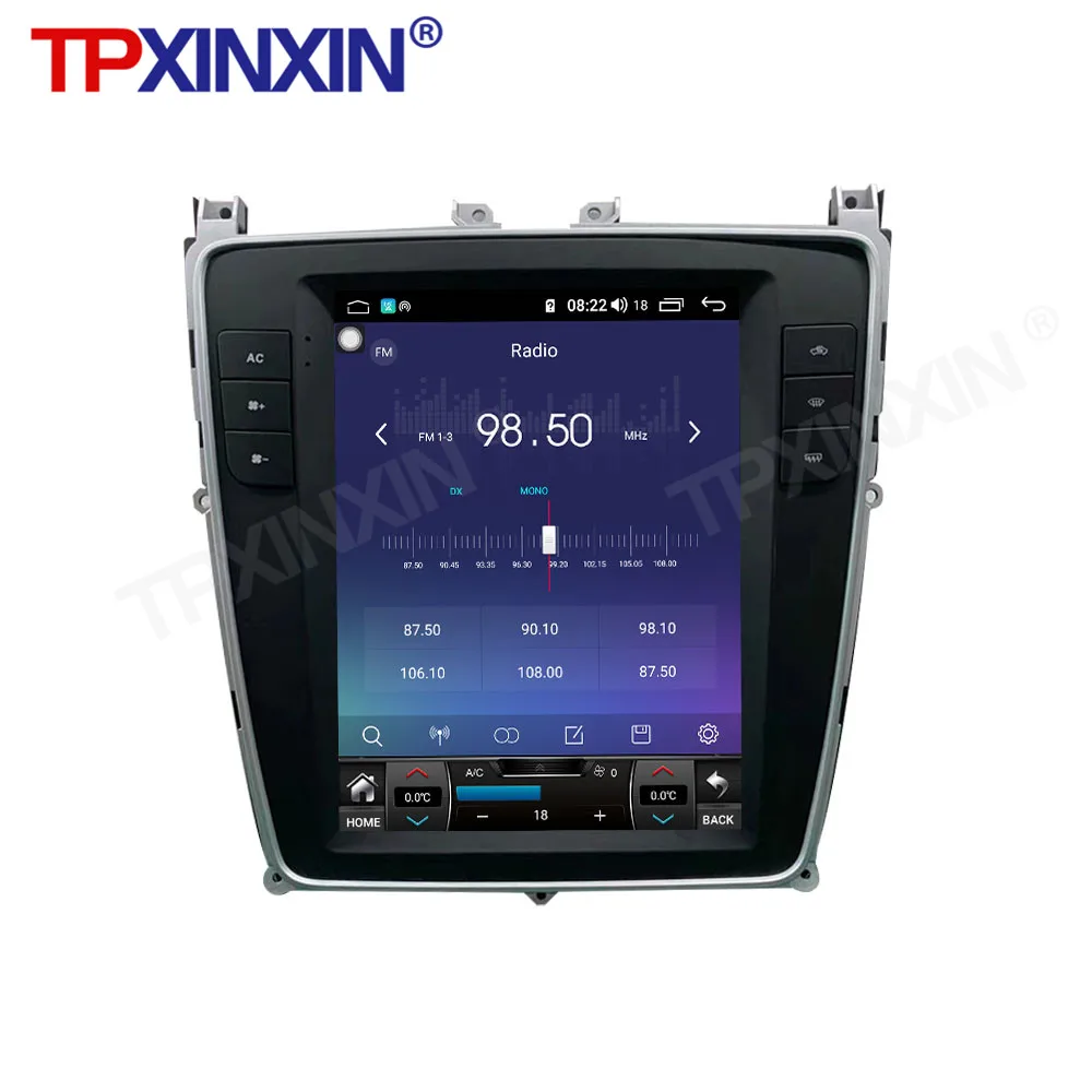 Android 12 For Bentley Flying Spur 2012-2019 CARPLAY WIFI Car Multimedia Radio  Player Vertical Auto GPS Navigation