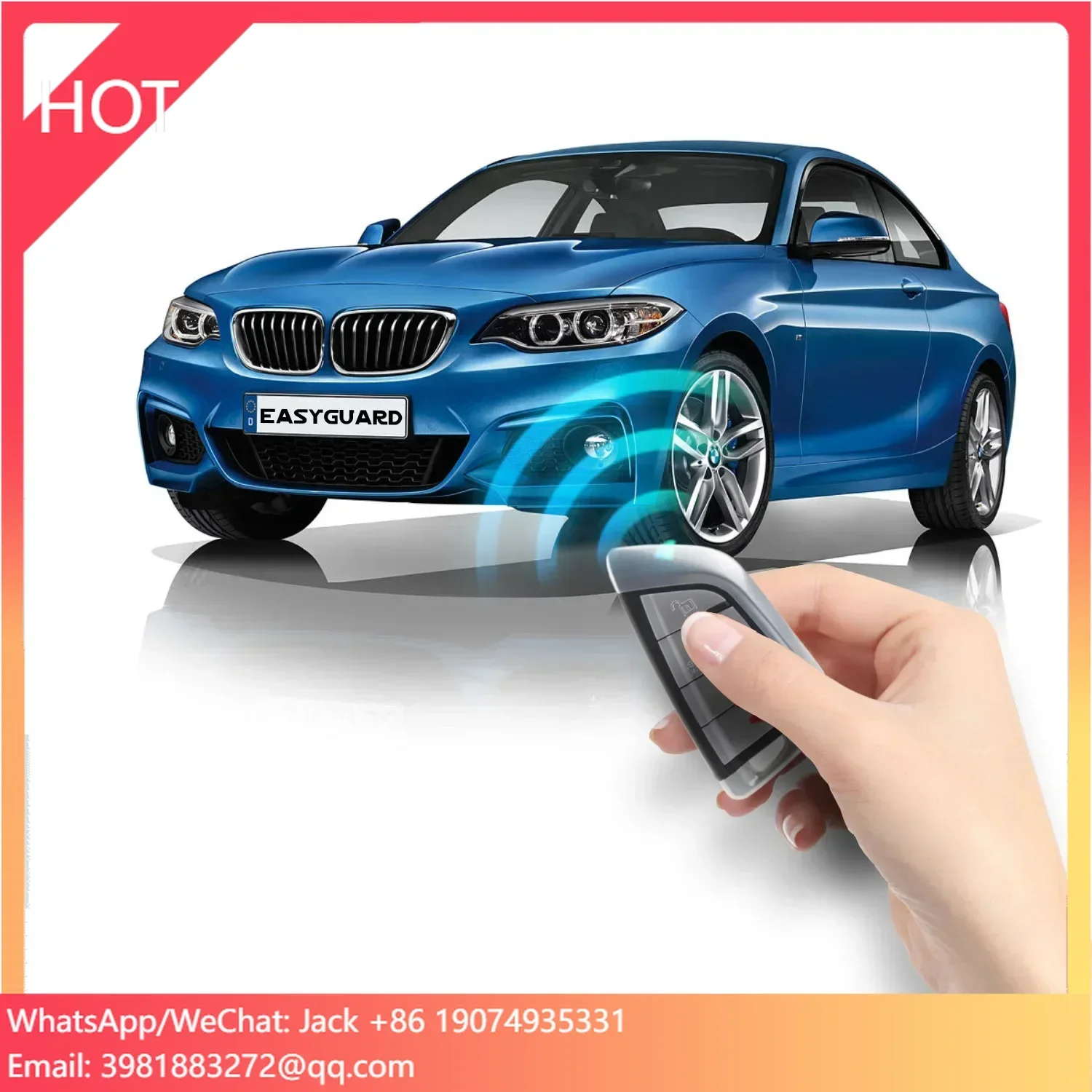 ECS002PP-BM-BC1-2 Plug Play Remote Starter Fit For 1 Series F52 F40 F45 F46 2 2GT X1 X2 F48 F49 F39 With Push Start Button