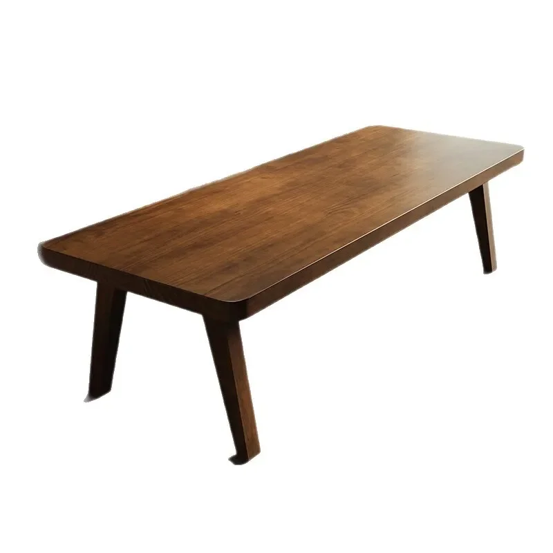 Solid Wood Long Desk Double Study Reading Table Simple Office Computer Table Conference Table Workbench Living Room
