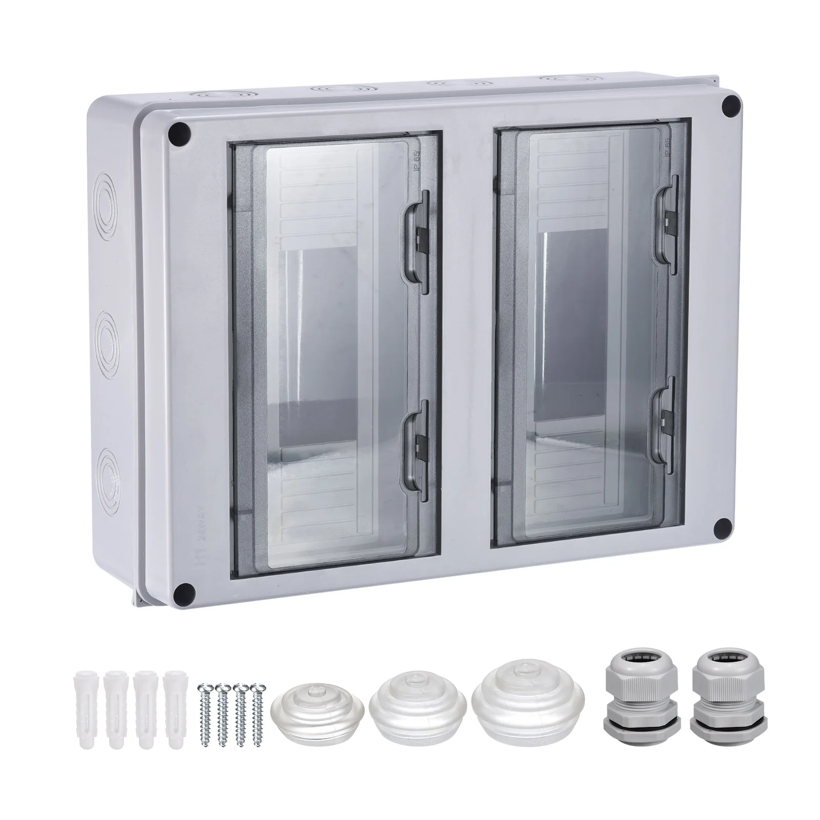 

Коробка автоматического выключателя 24-контактная водонепроницаемая распределительная коробка IP65 для внутреннего настенного выключателя с водонепроницаемым разъемом