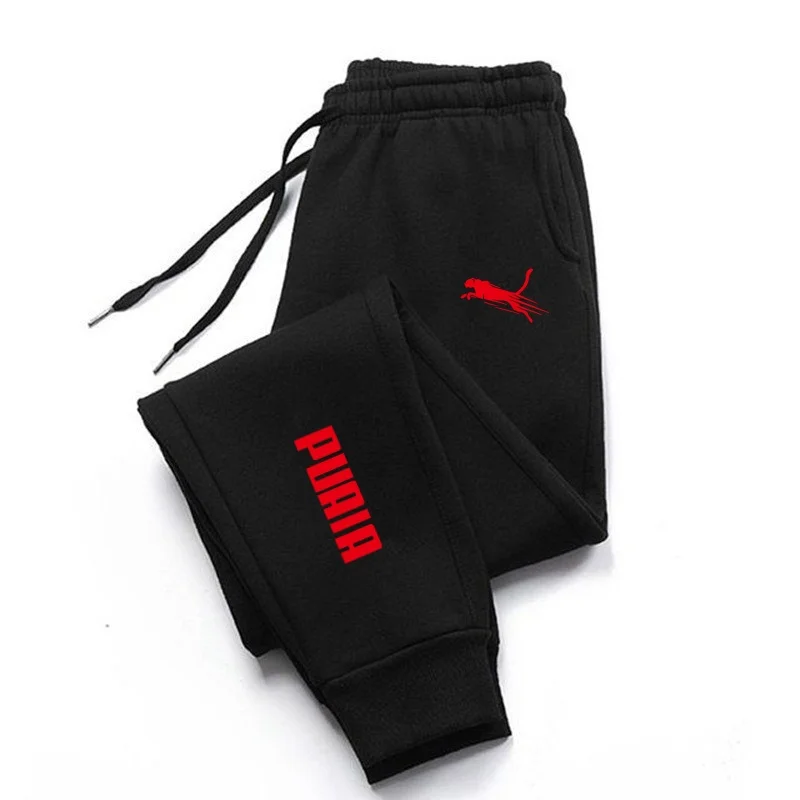 2024 Men Bodybuilding Pant Autumn Winter Tracksuit Sweatpants Casual Comfortable Trousers Drawstring Sports Male Pants