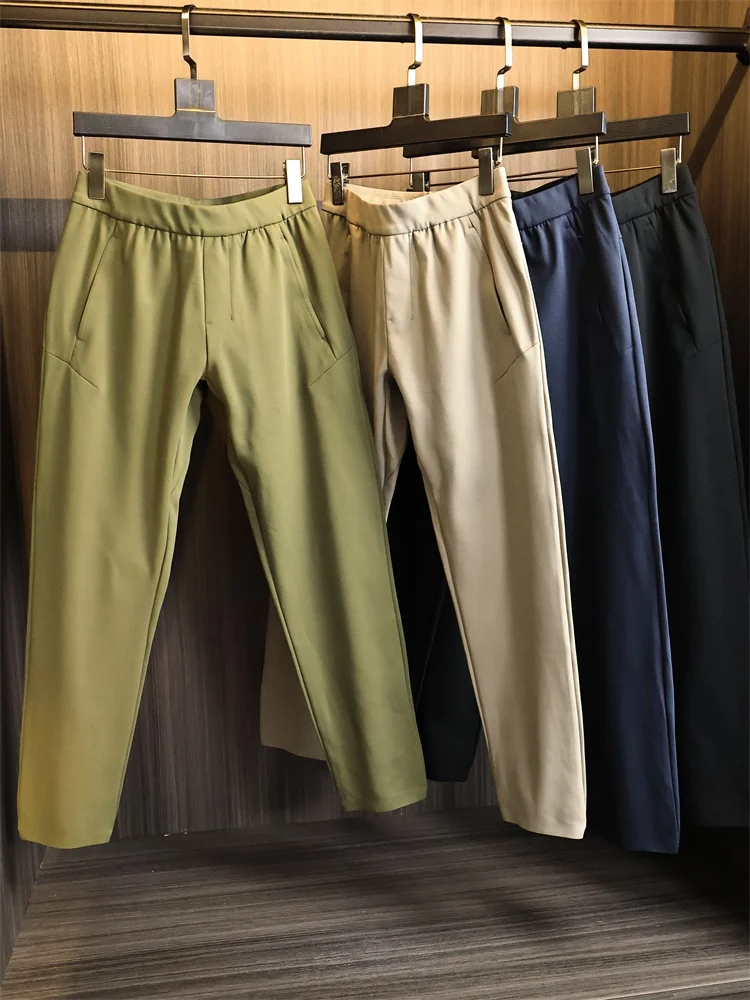 

Excellence Performance Lightweight Moisture ng Men's 3D Tailored Straight Leg Casual Pants Elastic Comfortable Autumn Wear