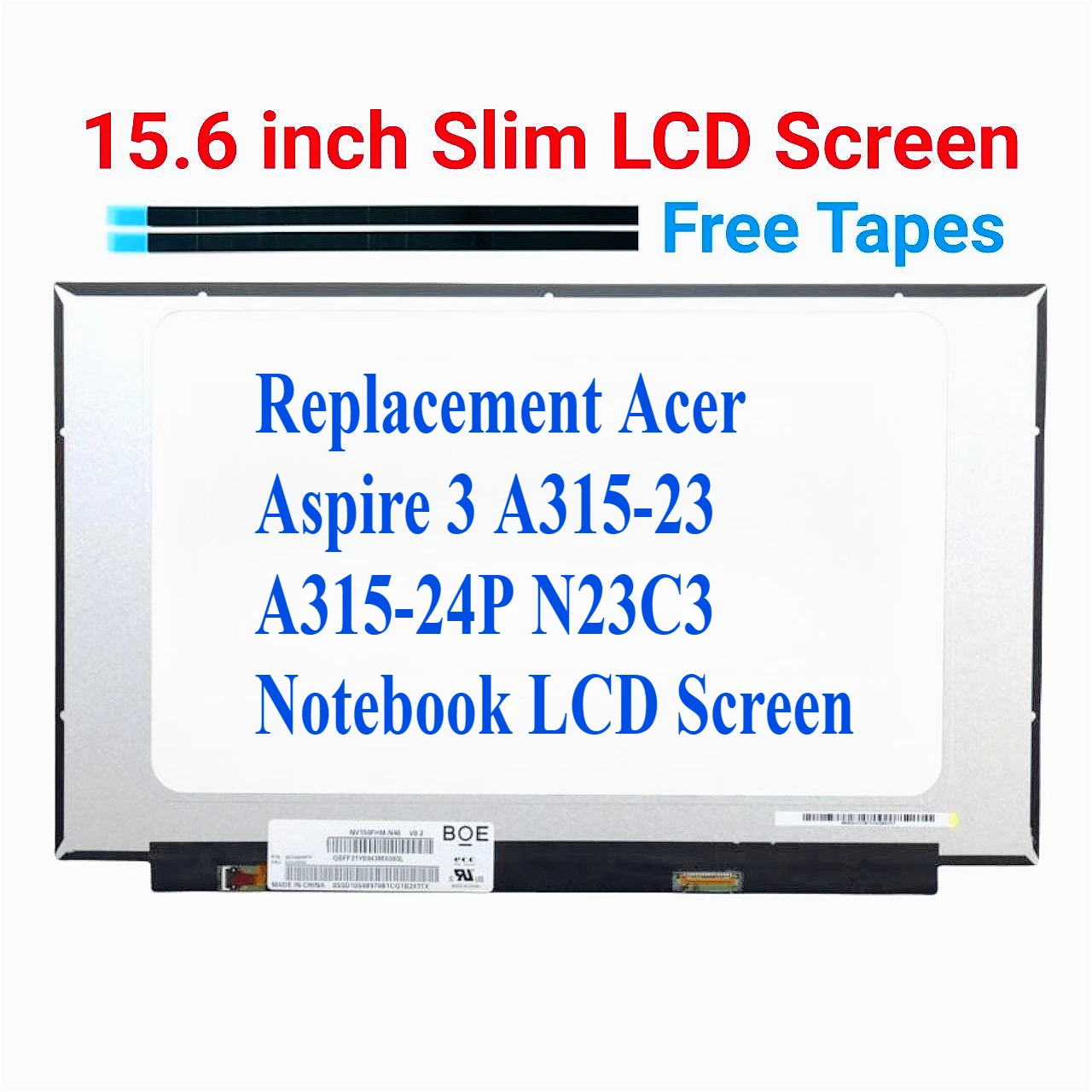 

For Acer Aspire 3 A315-23 A315-24P N23C3 Notebook LCD Screen