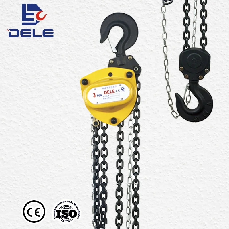 Factory Price Top Quality Small Size Hand Chain Hoist Manual Pulley 5 Ton Hoist A Frame Concrete Lifting Hoist Factory Price