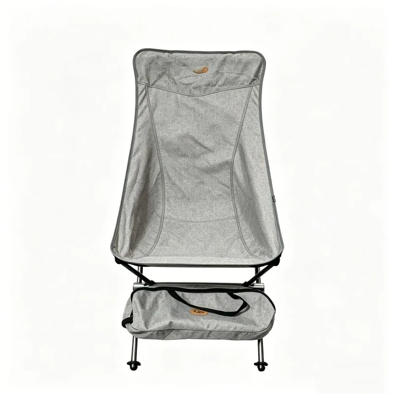 Outdoor Camping Collapsible Moon Chair Fishing Exhibition Picnic Chair Outdoor High Back Chair