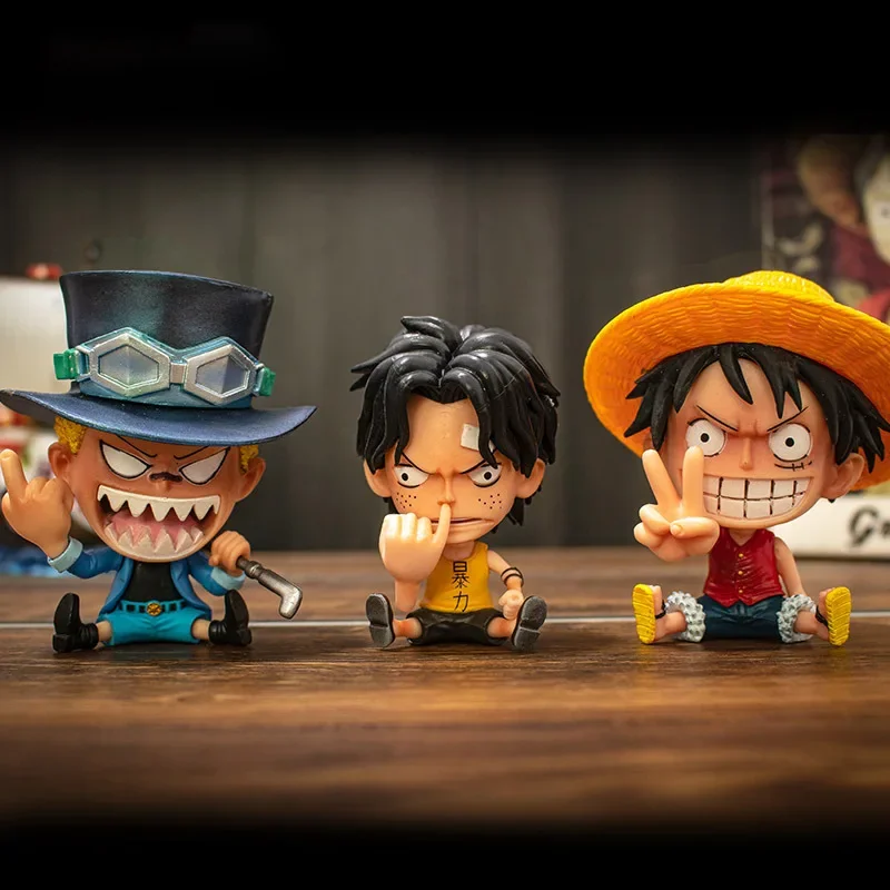 Figuras de acción de One Piece, juguetes de Anime de barco, Luffy, Gear 5, Zoro, Nami, Sanji, Robin, Boa, Hancock, Doflamingo, Ace miléandsunny