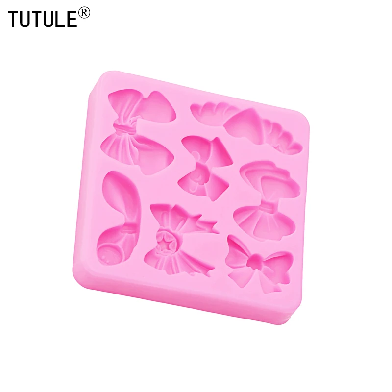 DIY Bow Tie Handmade resin jewelry accessories silicone mould arrings Epoxy clay silicone mould Chocolate cake Decor mold