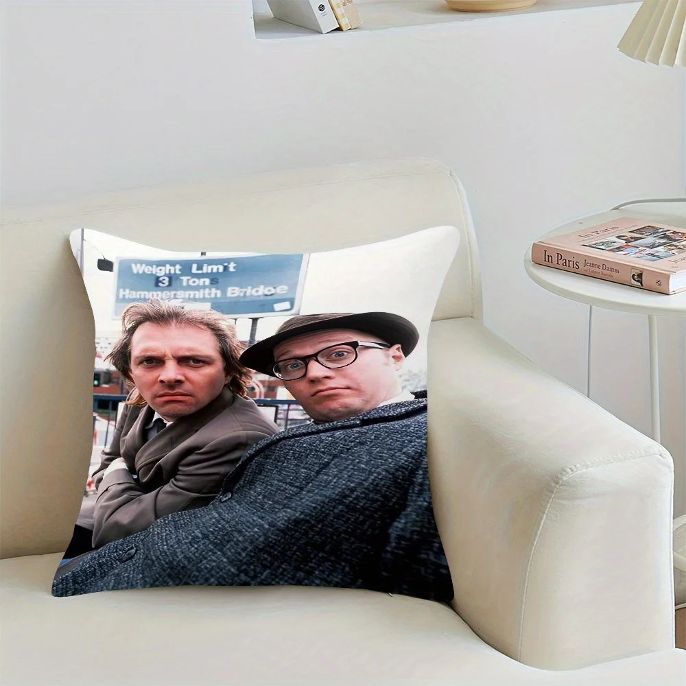 Customize 1pc Ade Edmondson & Rik Mayall Pillowcase, 18.0X18.0 inch - Funny 