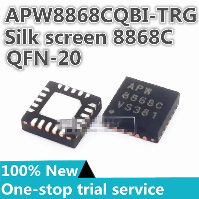 

5-50PCS %New original APW8868BQBI-TRG APW8868CQBI-TRG Screen 8868C 8868B DC-DC control chip step-down type