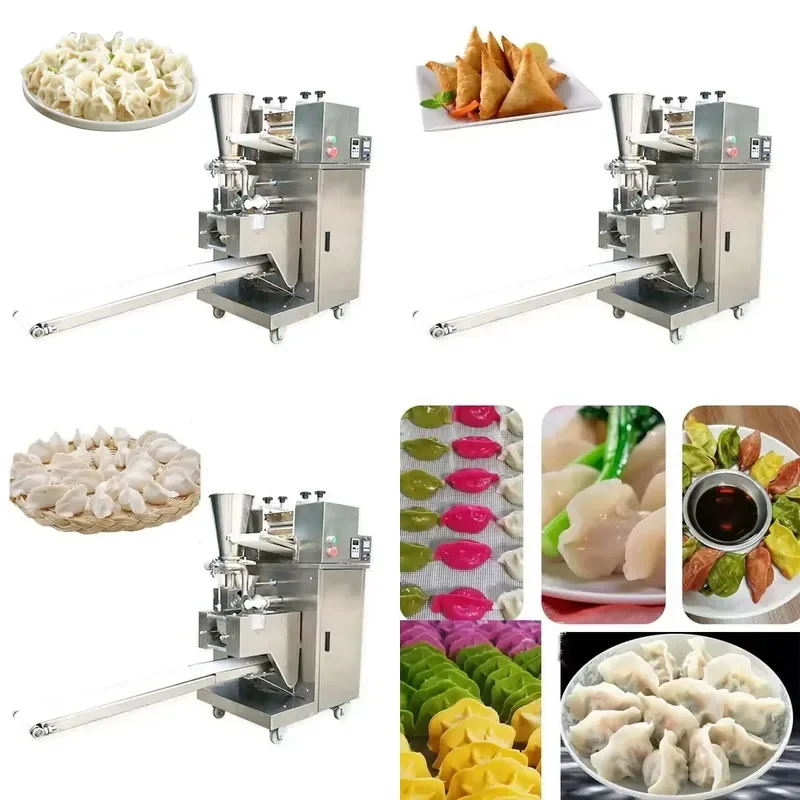 for Automatic Empanada Filling Machine Large Capacity Dough Wrapper Maker Commercial Pie Dumpling Enchilada Taco Shell Press