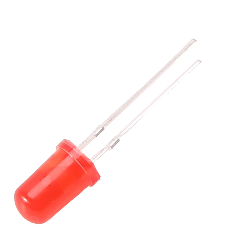 1000PCS Short Leg Edge Light Emitting Diode F5/5M In-Line Red