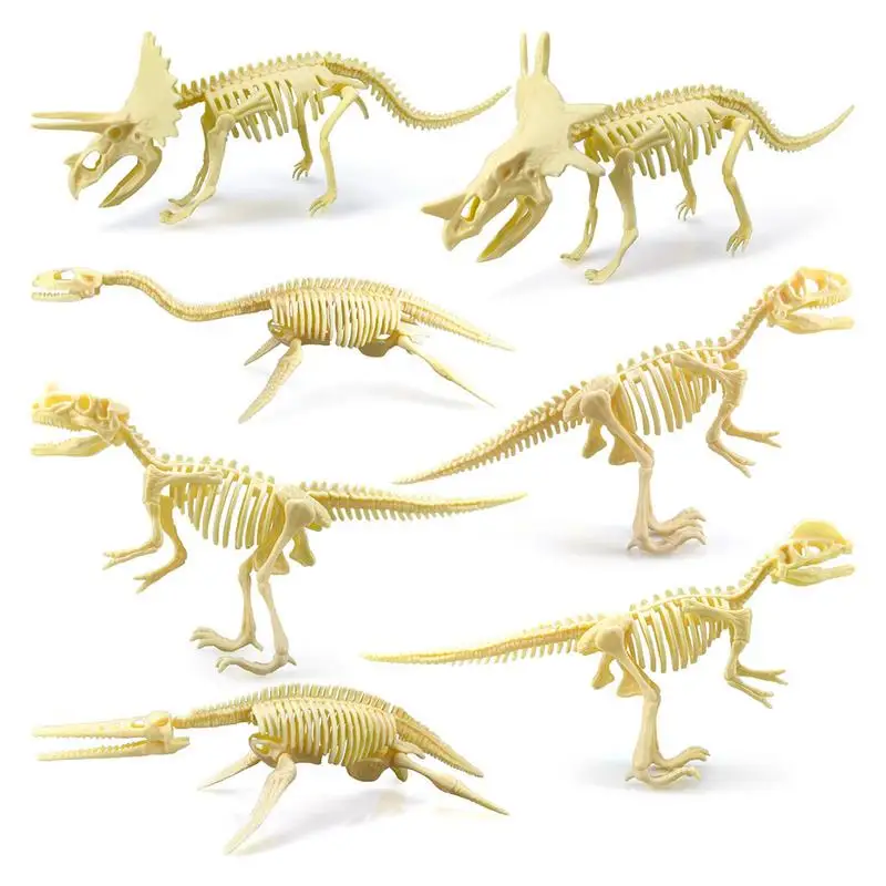 

3D Puzzles Dinosaurs Skeleton Model DIY Crafts For Adults 3D Puzzles Dinosaur Educational STEM Toy For Kids STEM Toys For Adults