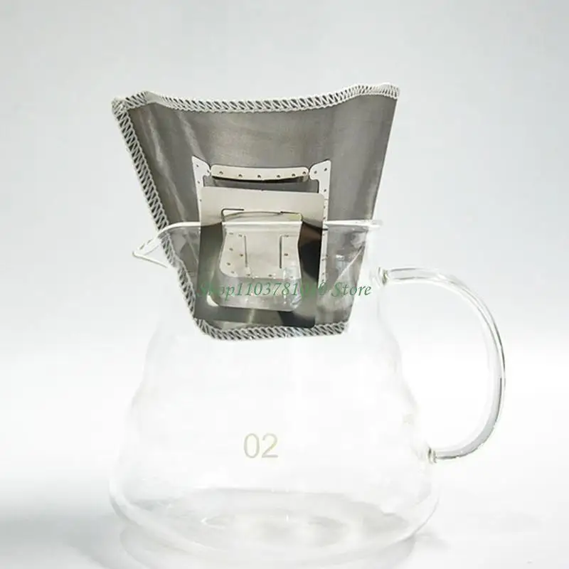 

U55D нержавеющие стали сетчат кофейный фильтр без озади из кофейного фильтра