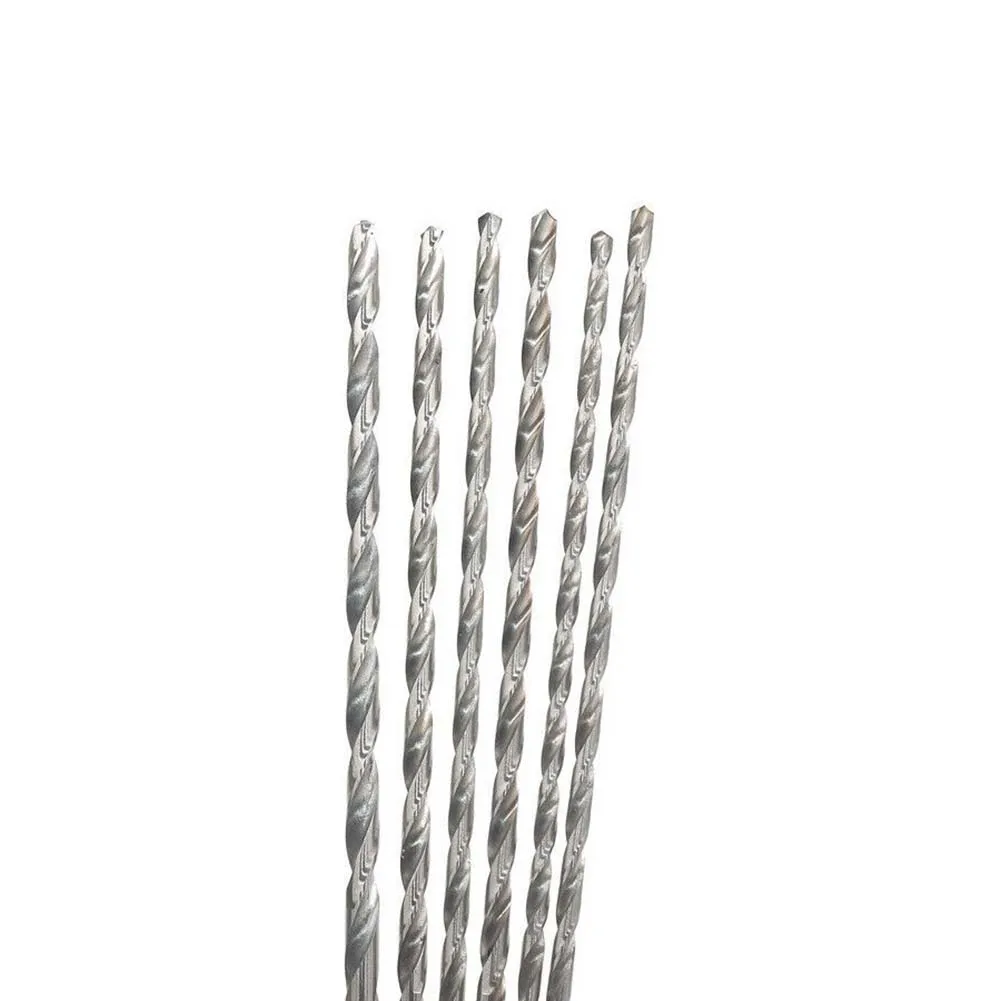 

High quality New Useful Extra Long Drill Bit 2/3/4/5/6/7mm 200mm Drilling tool For aluminum Metal wood HSS Silver