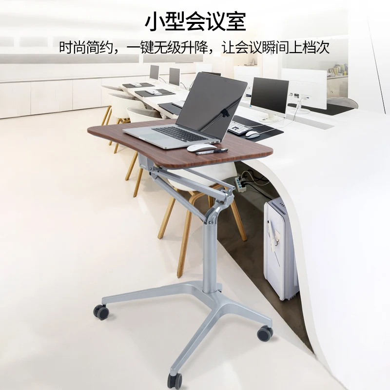 Multifunctional Movable Podium Lifting Table Modern Simple Business Conference Classroom Office Speech Training Table