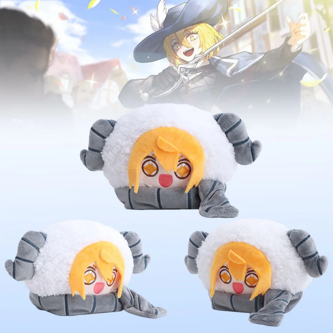 Don Quixote Sheep Plush Toy Limbus Company Game Character Don Quixote Merch Soft Stuffed Sheep Image Plushie Gift for Fans