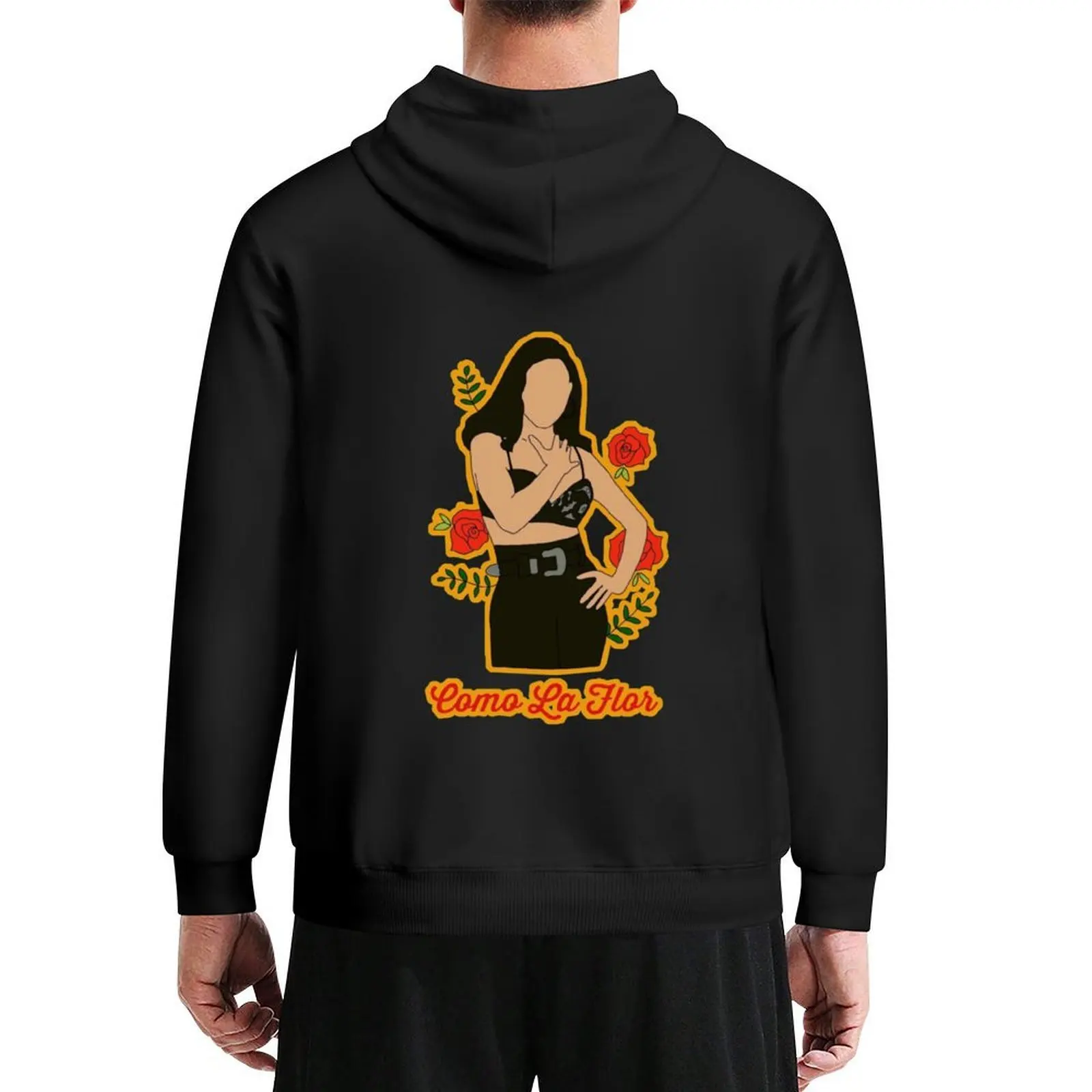 

selena quintanilla como la flor artwork Hoodie autumn new products clothes for men hooded shirt autumn hoodie