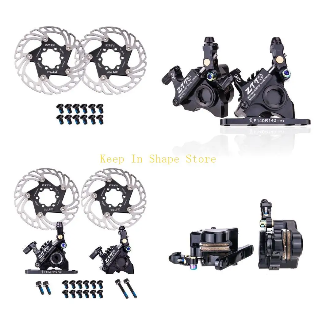 

U1JC Road Gravel Mechanical Line Pulling Hydraulic Disc Brakes Calipers Clamp