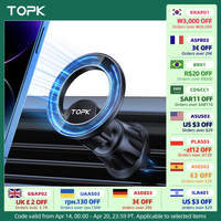 TOPK for Magsafe Car Phone Holder Mount,Magnetic Phone Holder for Car Air Vent 360° Rotation Phone Holders for All Mobile Phones