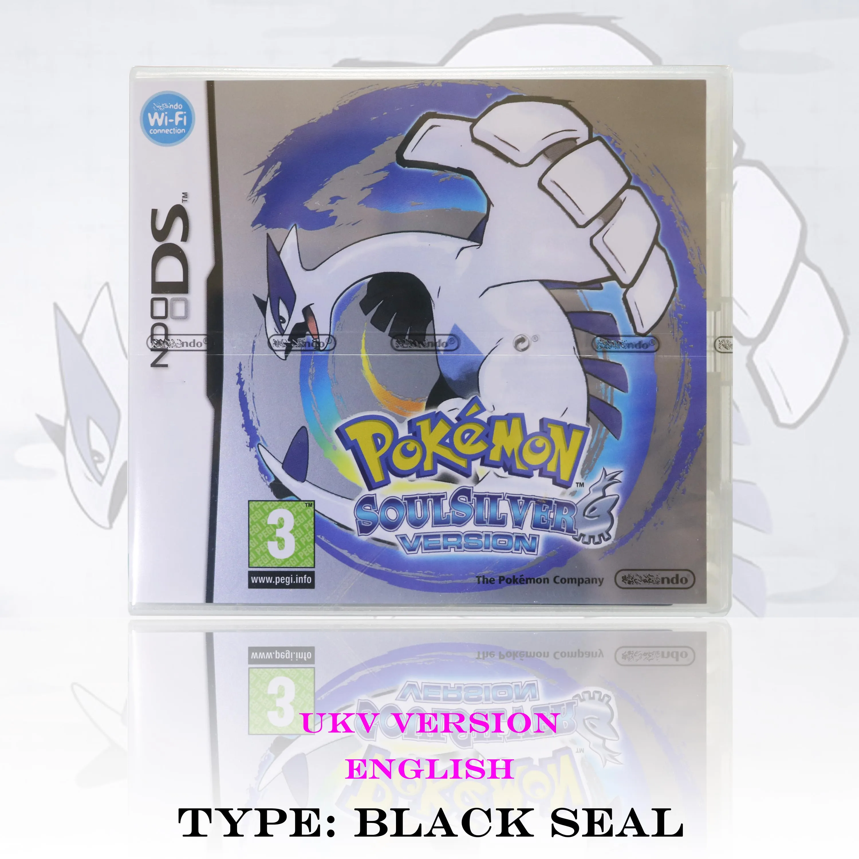 UKV Versie Pokémon Platinum Zwart Wit Nieuwe Verzegelde Verpakking Met Doos en Handleidingen DS Videogame Cartridge Voor DS 2DS 3DS Console