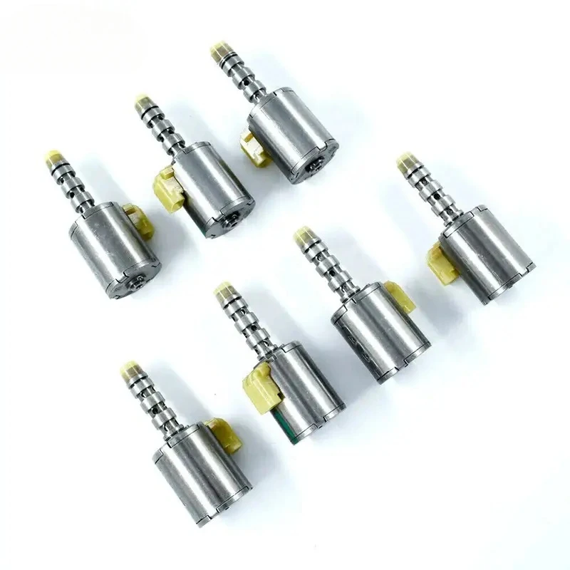 Para Ford 2003-UP probado reacondicionado juego de solenoides de transmisión de 6 meses de garantía 7 piezas 5R110W solenoide de cambio maestro de transmisión Se