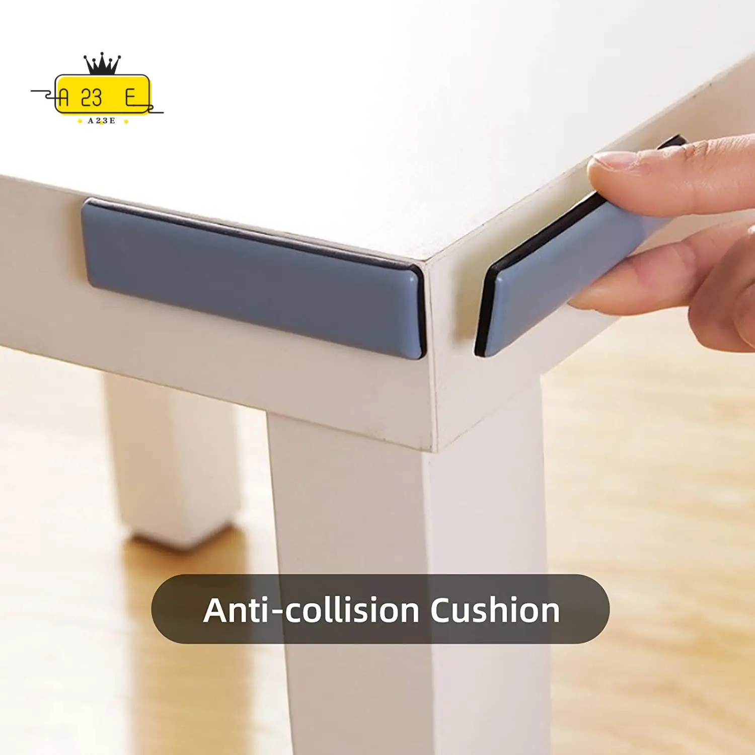 A23E-8Pc الأثاث ينزلق مستطيل الأثاث المتزلجون 25 مللي متر X 100 مللي متر أثاث ذاتي اللصق تتحرك المتزلجون لواقي الأرضية