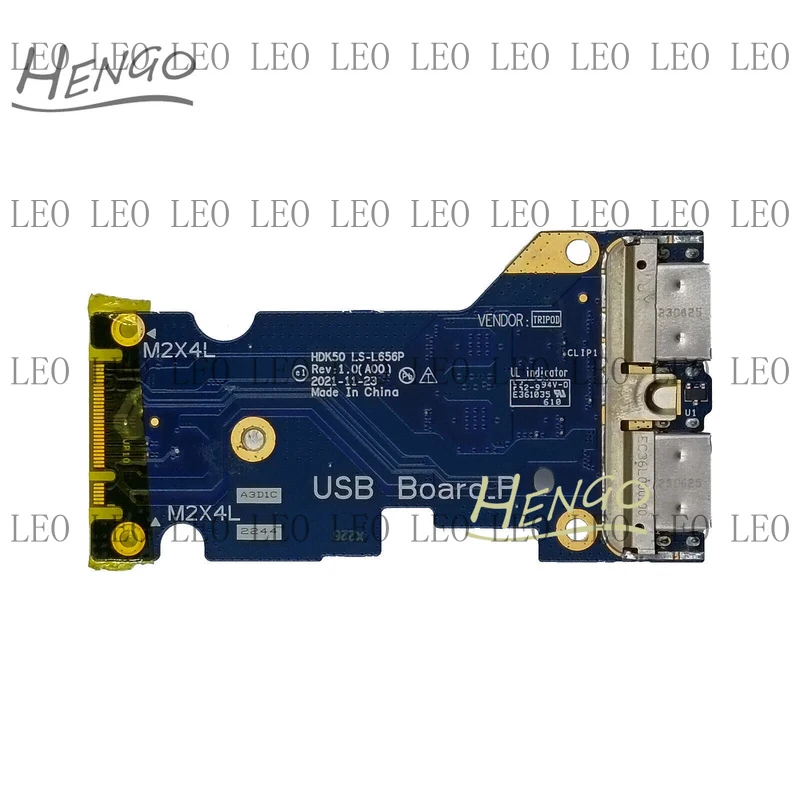 TT  New For Dell G15 5520 5521 G16 7620 HDK50 LS-L656P USB I/O Board 2P0CY 02P0CY